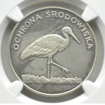 Poland, People's Republic of Poland, Stork, 100 zloty 1982, Warsaw, NGC