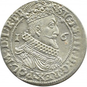Sigismund III. Wasa, ort 1624, Datumsstempel 3/4, Gdańsk