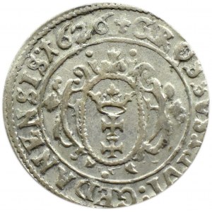 Sigismund III Vasa, city penny 1626 PR, Gdansk.