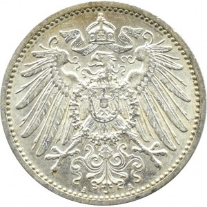 Deutschland, Kaiserreich, 1 Mark 1914 A, Berlin, UNC