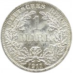 Deutschland, Kaiserreich, 1 Mark 1911 A, Berlin, UNC