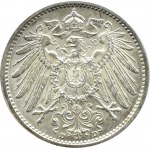 Niemcy, Cesarstwo, 1 marka 1910 D, Monachium, UNC