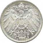 Německo, císařství, 1 marka 1915 E, Muldenhütten, UNC