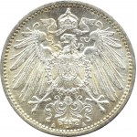 Niemcy, Cesarstwo, 1 marka 1907 A, Berlin, UNC
