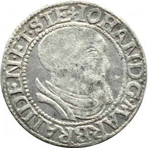 Sliezsko/Brandenbursko, Jan I. Kostrzyn, penny 1544, Kostrzyn