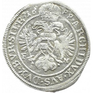 Sliezsko, Leopold I, 3 krajcary 1699 FN, Opole