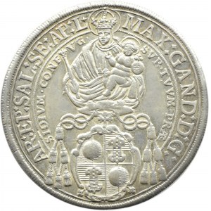Austria, Salzburg, Maximilian, thaler 1677, Salzburg