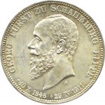 Deutschland, Schaumburg-Lippe, Georg, 3 Mark 1911, Berlin, UNC