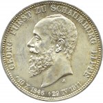 Germany, Schaumburg-Lippe, Georg, 3 marks 1911, Berlin, UNC