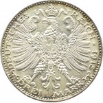 Deutschland, Sachsen-Weimar-Eisenach, 3 Mark 1915, Berlin, UNC