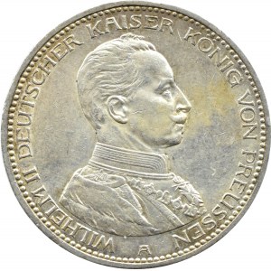 Germany, Prussia, Wilhelm II, 5 marks 1913 A, Berlin
