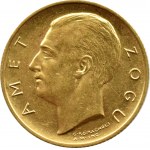 Albania, Ahmed Zogu, 20 Franga Ari 1927 R, Rzym