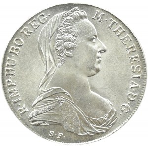 Rakousko, Marie Terezie, tolar 1780, nová ražba, mincovní kopie