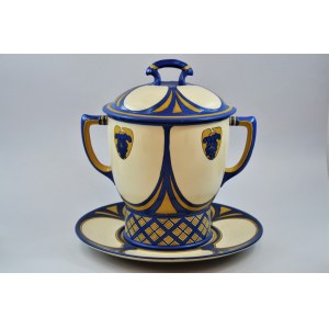 Zestaw do ponczu, Villeroy&Boch, 1905 r.