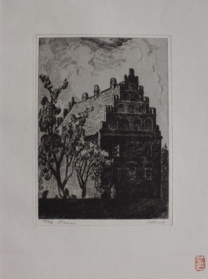 Wilhelm (Wilk) Ossecki, Psałterja(z Teki „Stary Poznań”, 1929)