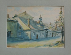 Władysław Piosicki, Zabudowania klasztorne na Bielanach