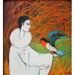 Krystyna Liberska (1926-2010), Pierrot (1992)