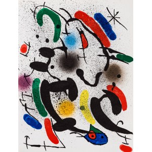 Joan Miró, Lithographie originale VI