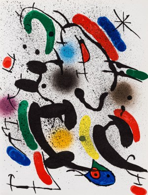 Joan Miró, Lithographie originale VI