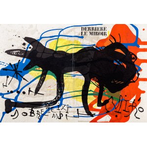 Joan Miró, Okładka ''Derrière le Miroir” no 203, 1973