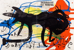 Joan Miró, Okładka ''Derrière le Miroir” no 203, 1973