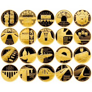 Czech Republic, Bridges of the Czech Republic, Complete Gold Set