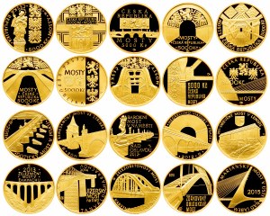 Czech Republic, Bridges of the Czech Republic, Complete Gold Set