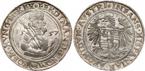 Ferdinand I., 1 Thaler 1557, Joachimsthal