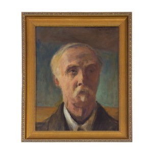 Stanisław Poraj Fabijański (1865 Paryż - 1947 Kraków), Autoportret, 1941