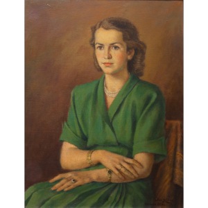 Jan Molga (1917 - 2001), Portret Julianny Wąsak