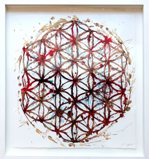 Carne GRIFFITHS, Flower of life, 2014