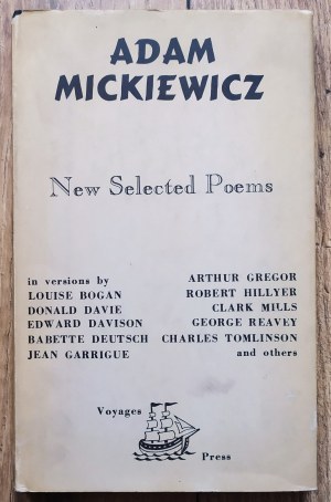 Mickiewicz Adam • New Selected Poems