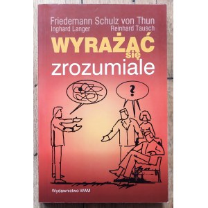 von Thun Friedemann Schulz • Wyrażać się zrozumiale