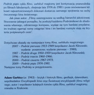 Garbicz Adam • Kino, wehikuł magiczny. Podróż piąta 1974-1981