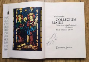 Estreicher Karol • Collegium Maius [dedykacja autorska]