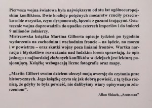 Gilbert Martin • Pierwsza wojna światowa