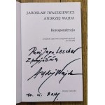 Wajda Andrzej, Iwaszkiewicz Jaroslaw - Correspondence [dedication by Andrzej Wajda].