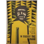 Plakat für den Film W masce i bez maski Proj. Wiktor Górka (1959)