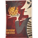 Plakat do filmu Niezastąpiony kamerdyner Proj. Irena Kuczborska (1960)