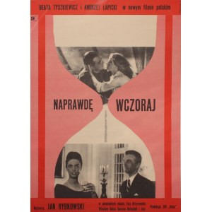 Poster for the film Really Yesterday Project Maciej Raducki (1963)