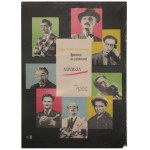 Plakat für den Film Sprawa do załatwienia, entworfen von Henryk Tomaszewski (1953)