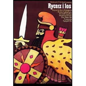 Plakat do filmu Rycerz i los Projekt Jerzy Flisak (1978)