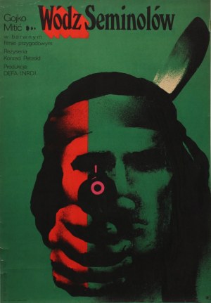 Plakat do filmu Wódz Seminolów Projekt Mieczysław Wasilewski (1972)