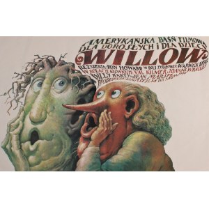 Plakat für den Film Willow Project von Wiesław Walkuski (1989)