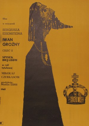 Poster for the film Ivan the Terrible Project by Franciszek Starowieyski (1959)