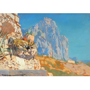 Feliks Michał WYGRZYWALSKI (1875-1944), Marina Piccola na Capri (1931).