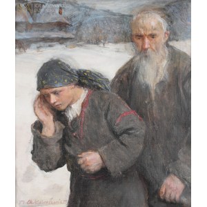 Theodore AXENTOWICZ (1859-1938), Youth and Old Age.