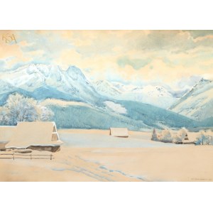 Stanislaw DZIEMAŃSKI (1897-1962), Zima w Tatrach (1935)