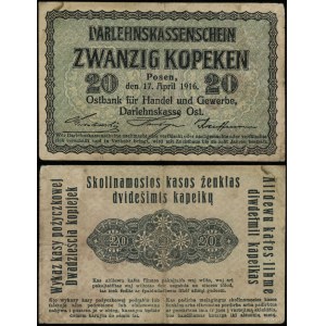 Polska, 20 kopiejek, 17.04.1916