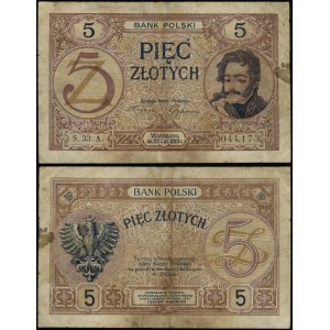 Polska, 5 złotych, 28.02.1919